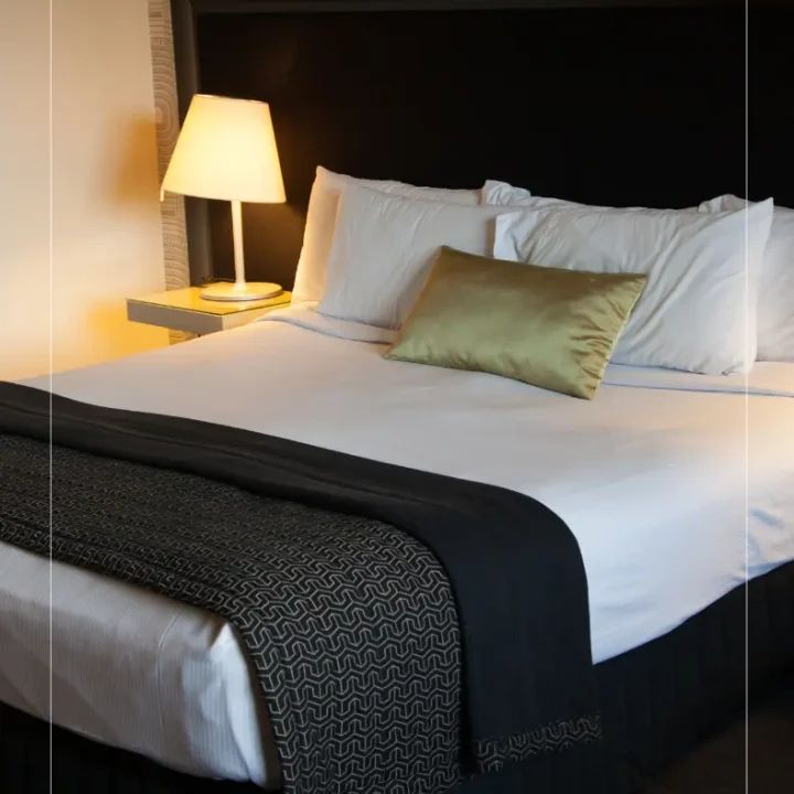 Airbnb bedroom hotel standard cleaning Miami FL — Harmony Clean turnover service